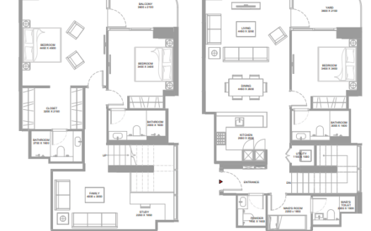 3 Bedrooms Apartment in Starline Beach Residences